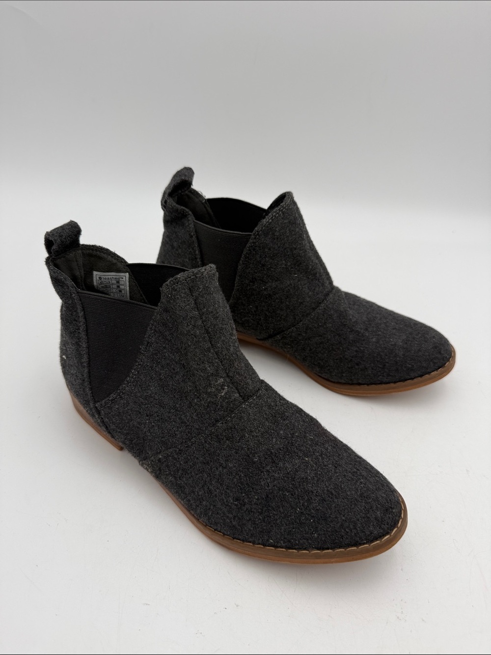 Rocket dog Women's Charcoal Gray Ankle Booties - Slip-On Comfort wool 7.5M fall